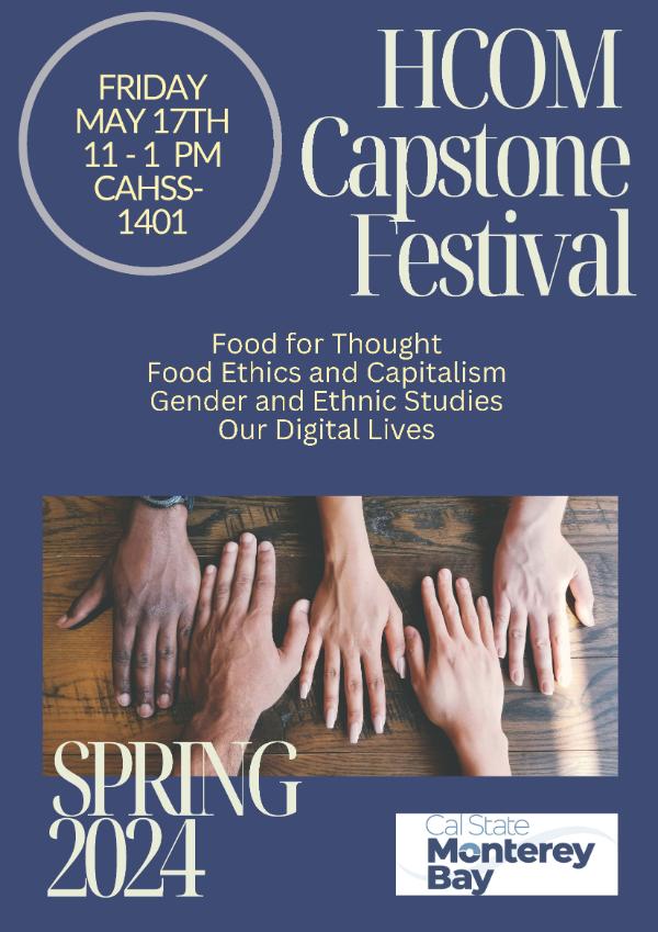 Hands linked HCOM capstone festival May 17
