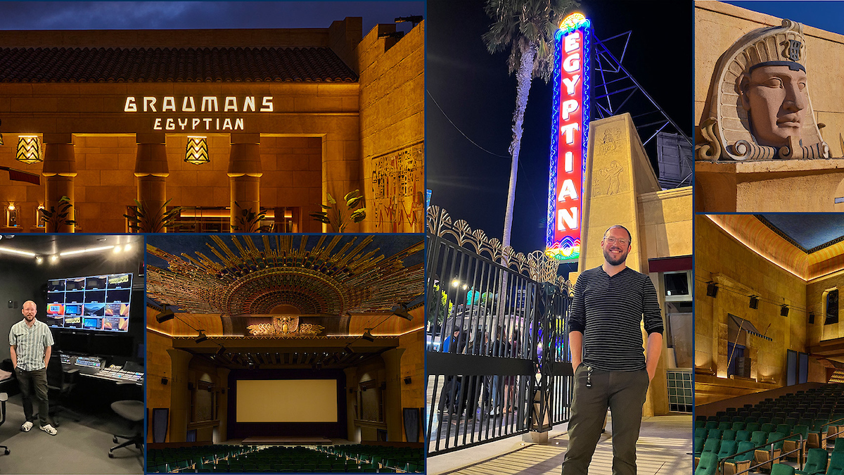 Evan Norbom and Egyptian Theater