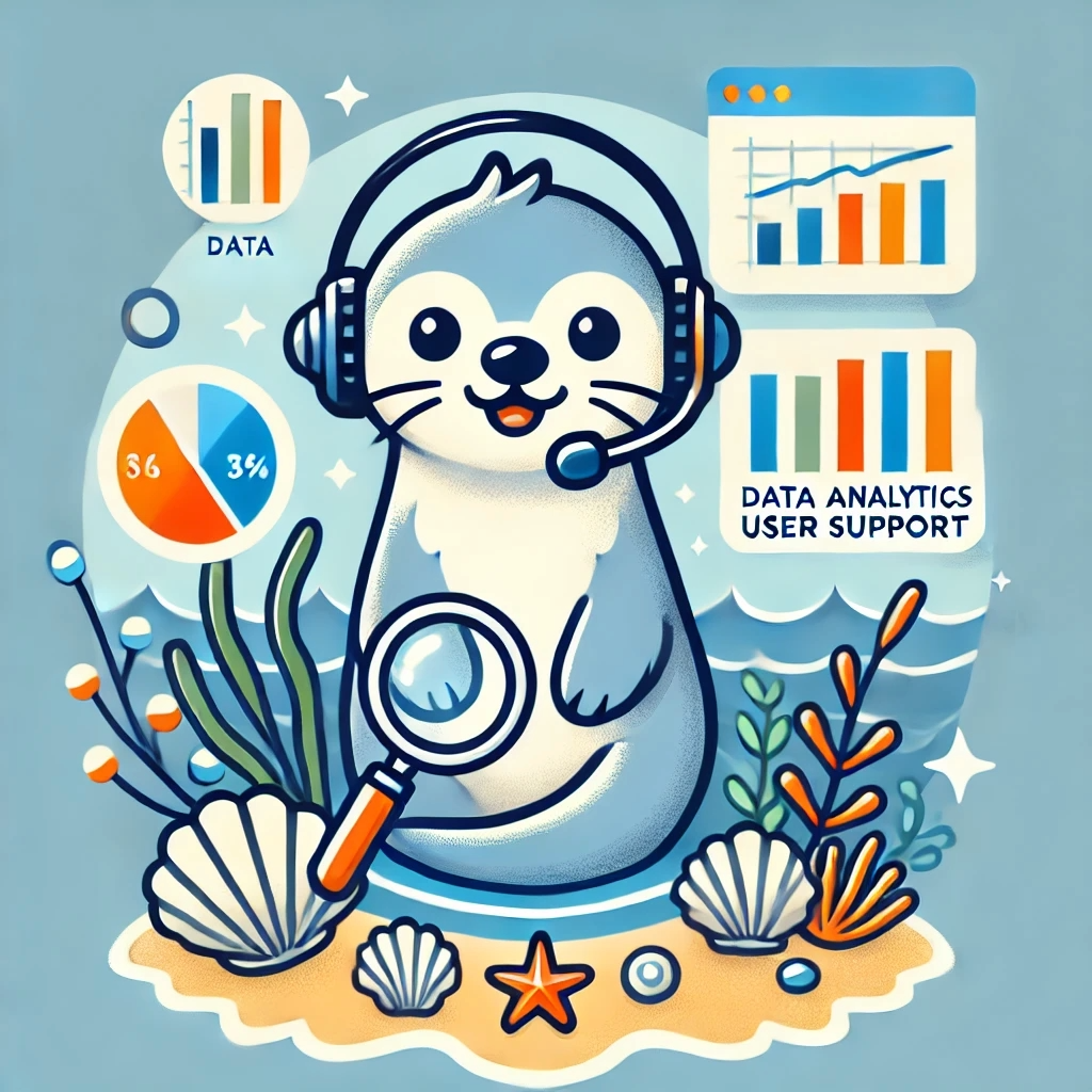 Decorative image of Otter data analytics support.