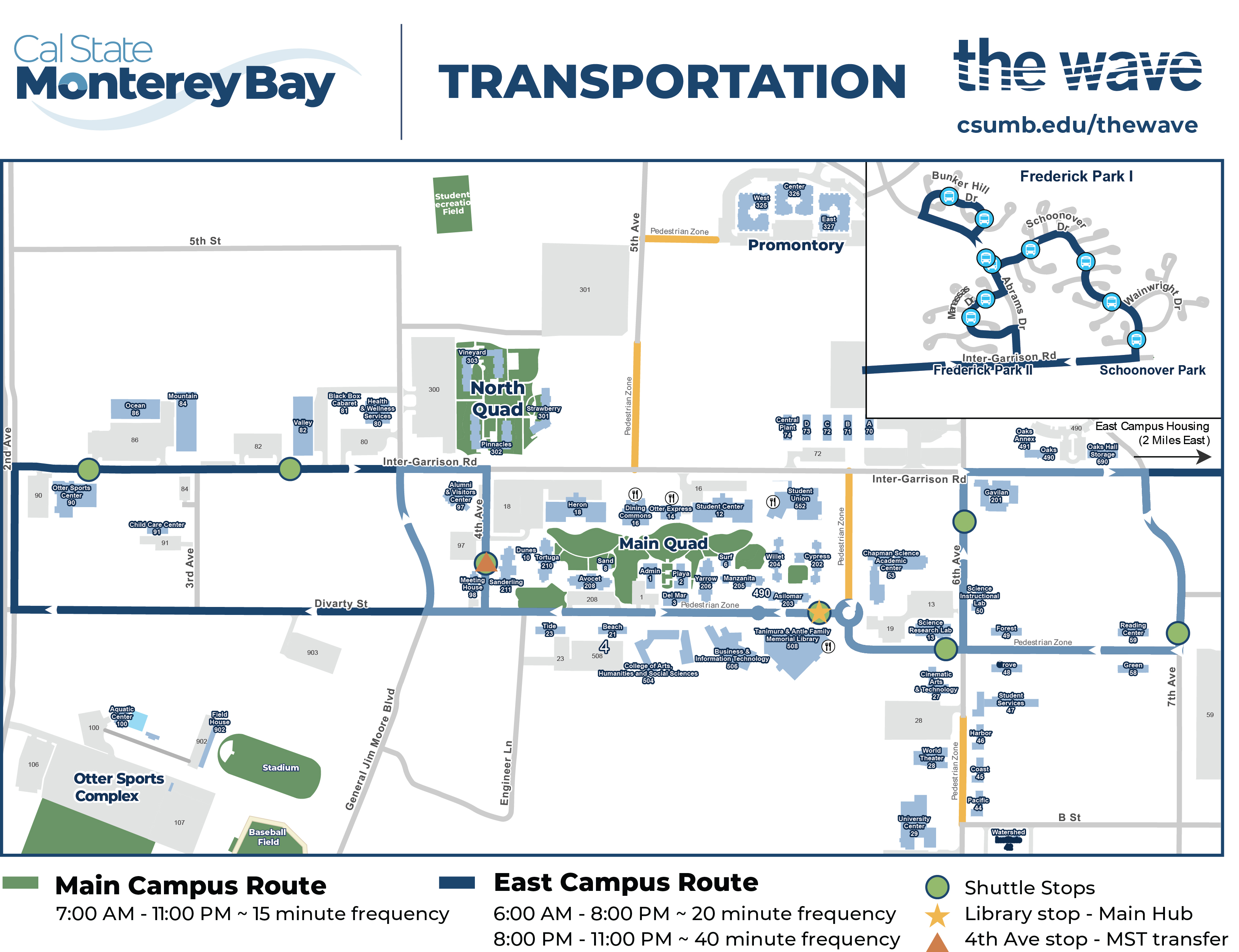 Transportation Services Map