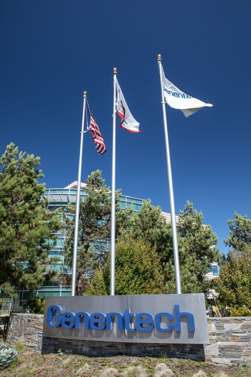 Genentech’s South Bay Area headquarters