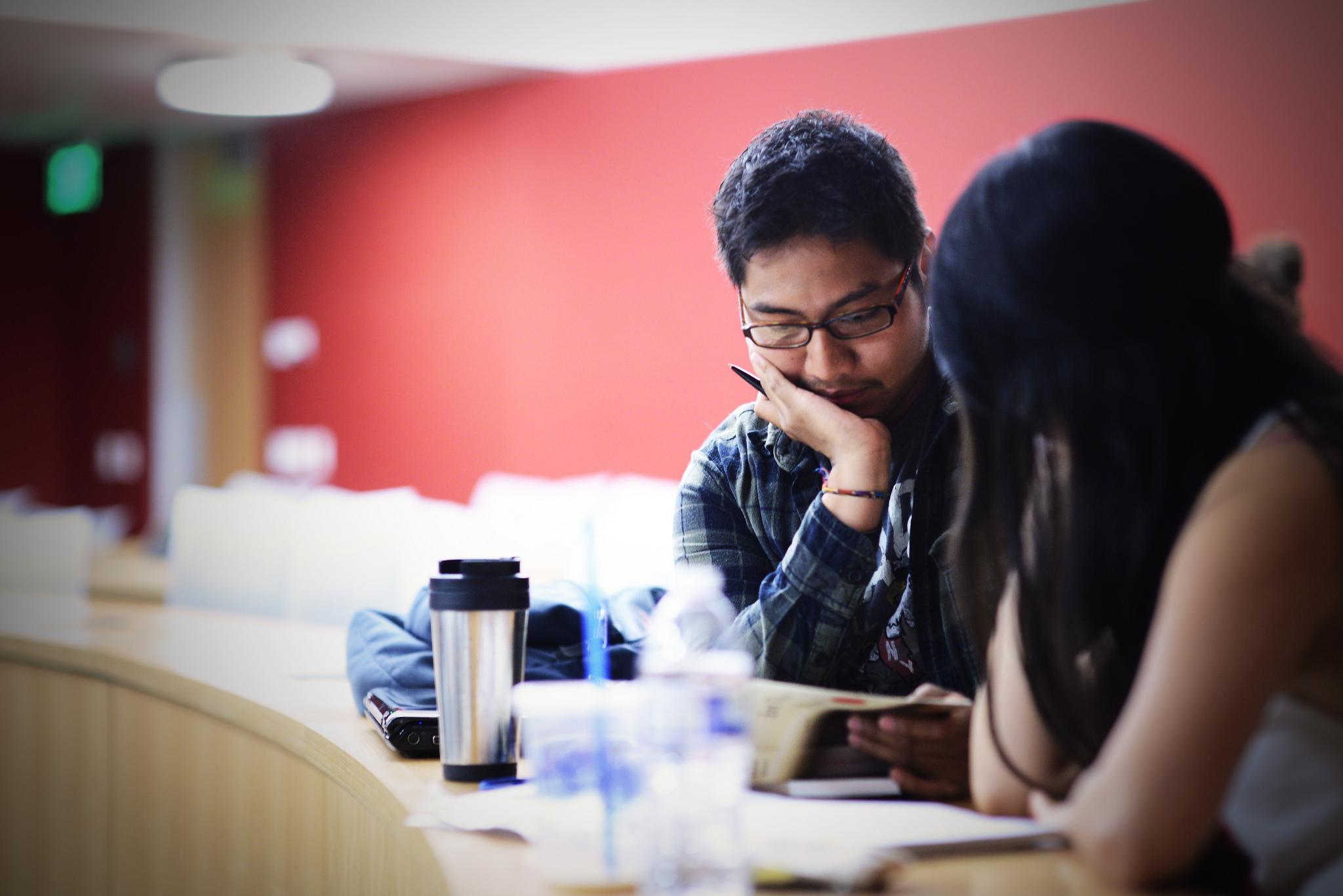 students in classroom
