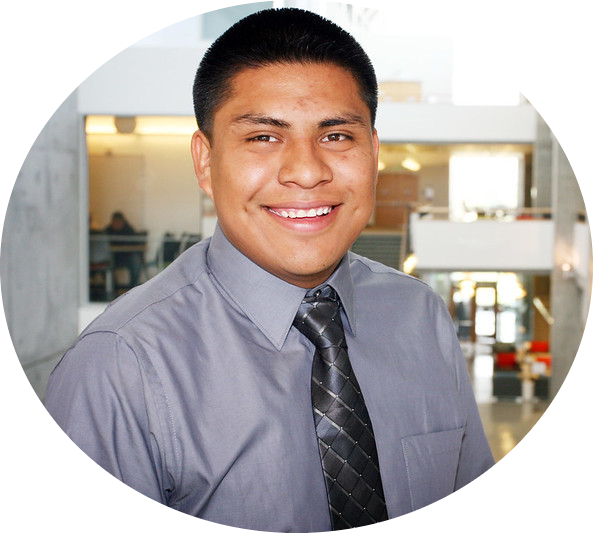 A male student headshot photo