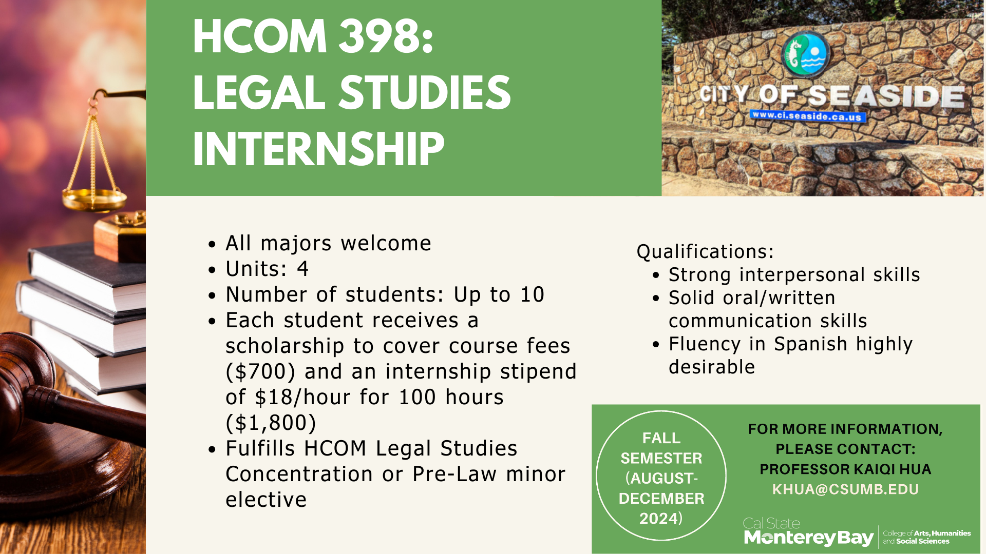 HCOM 398 Internship