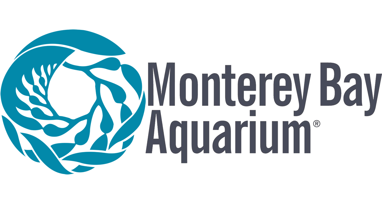Circle of giant kelp logo for Monterey Bay Aquarium