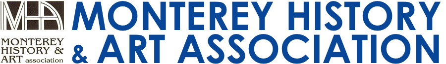 small house icon for Monterey History & Art Association lettering