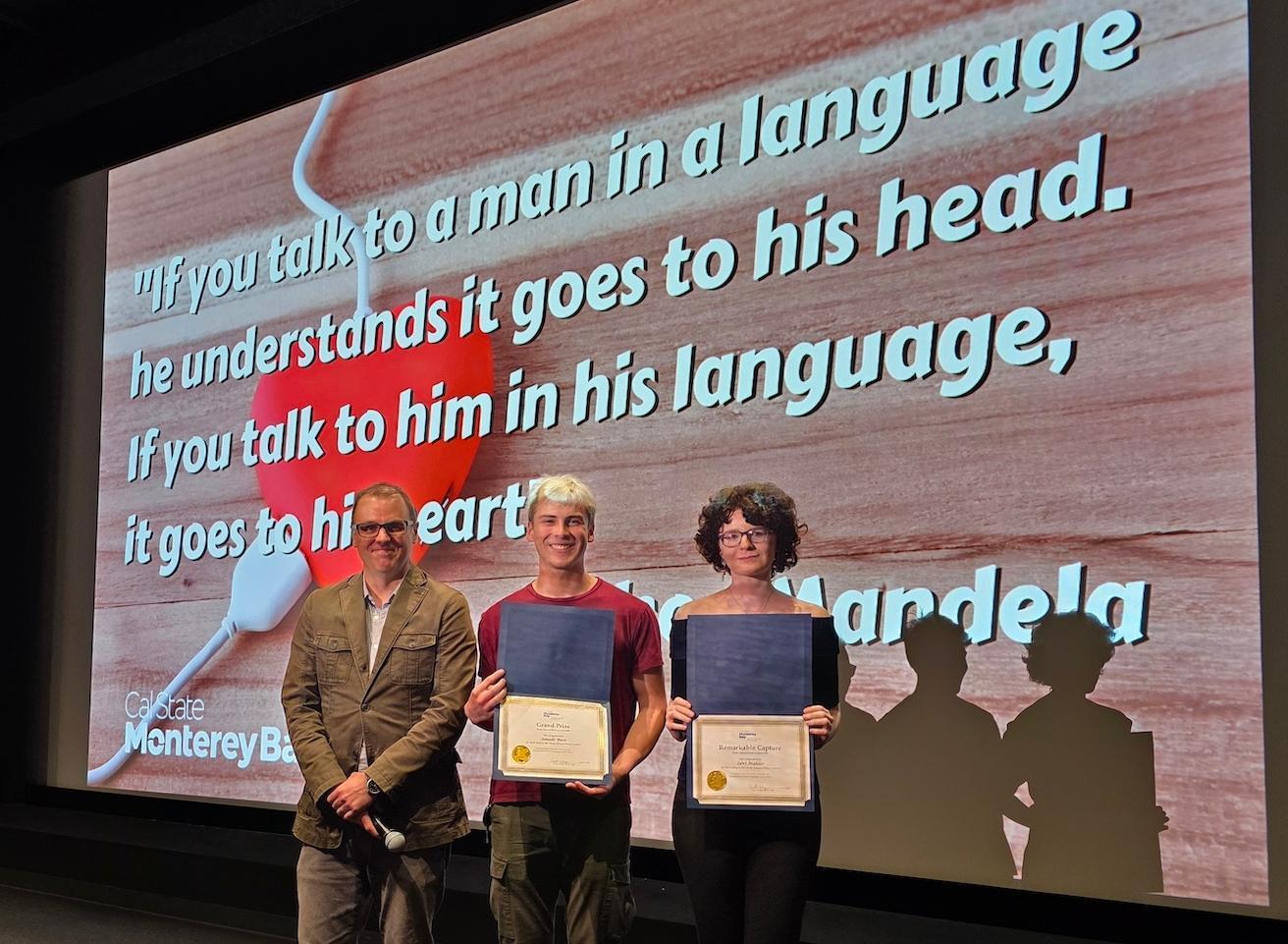 close up facult and students