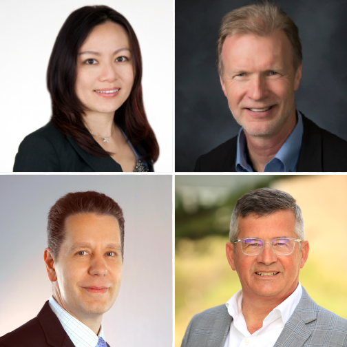 Outstanding Faculty Awards 2024 - Jenny Lin, Brad, Heiko, Joel