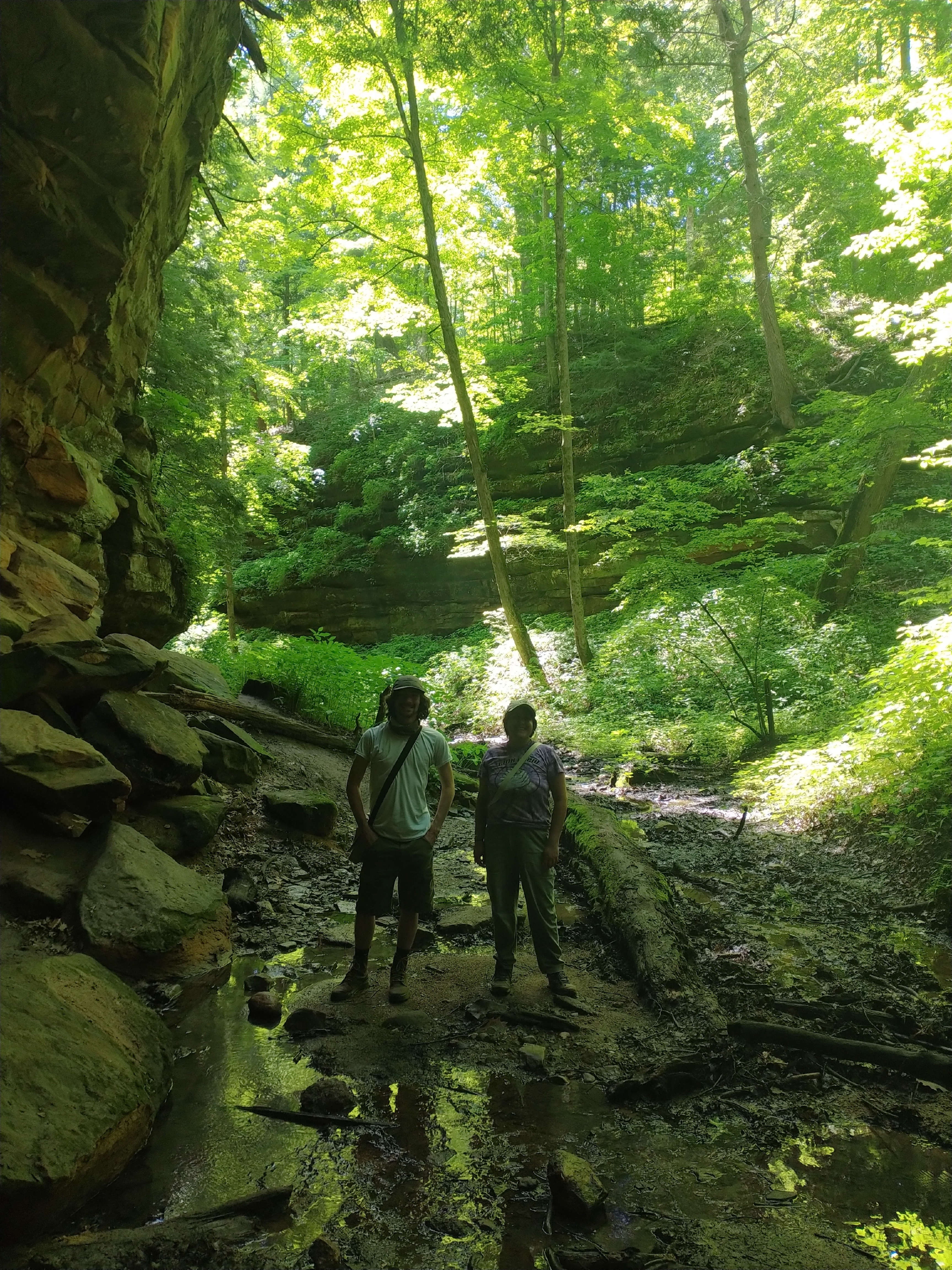 Andrew and Sara at Shades State Park