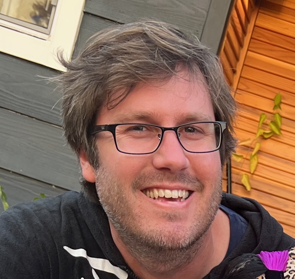 Miles smiling for the camera