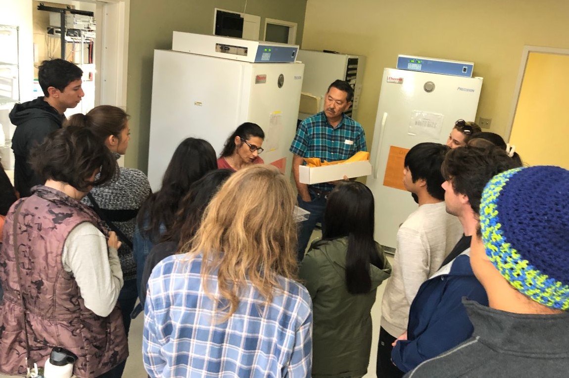 AGPS students speaking w/ professionals