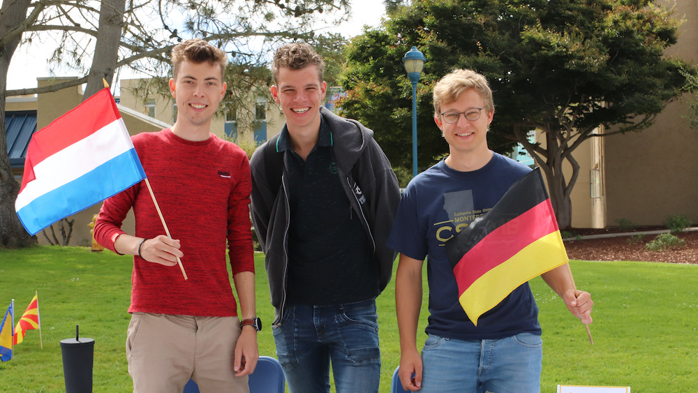 International Students tabling at the 2019 Education Abroad Fair