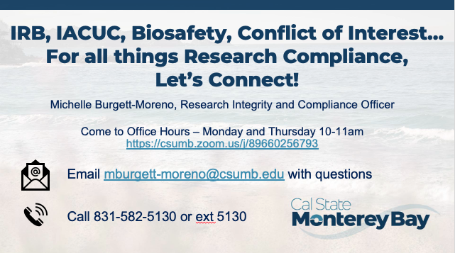 info for contacting compliance