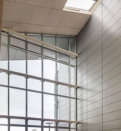 Natural lighting in Joel & Dena Gambord Business & Information Technology Bldg.