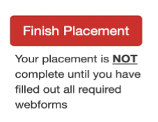 Finish Placement