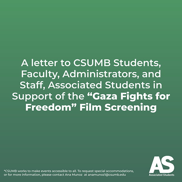 AS Letter Film Screening 