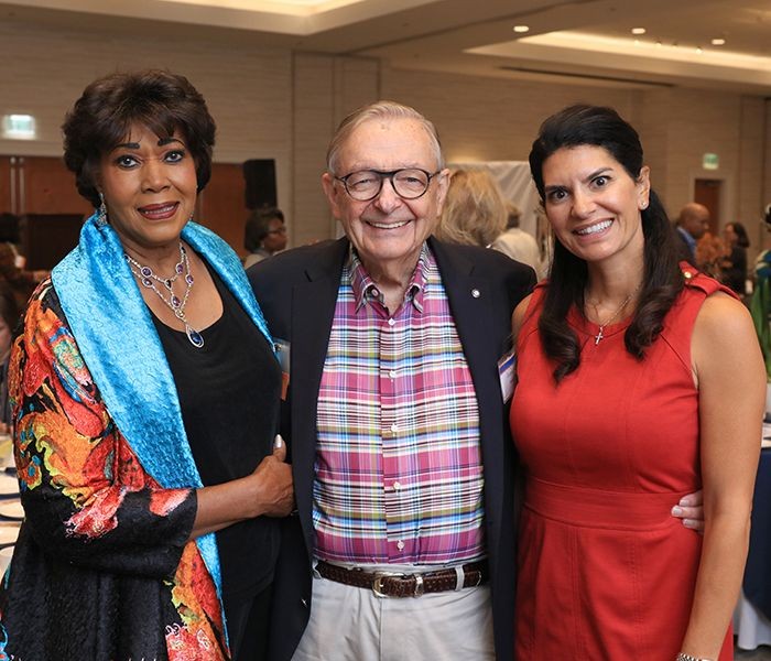 Marti Myszak, Len Anable, and Claudia Pizarro-Villalobos