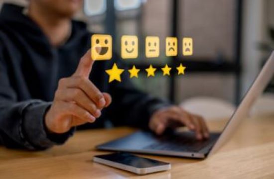 Graphic with five star image