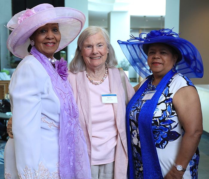 Ruthie Watts, Bertie Bialek Elliott, and Jackie Craghead