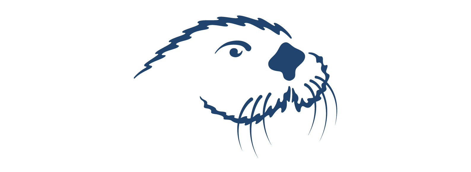 Classic Otter Spirit Mark in Blue