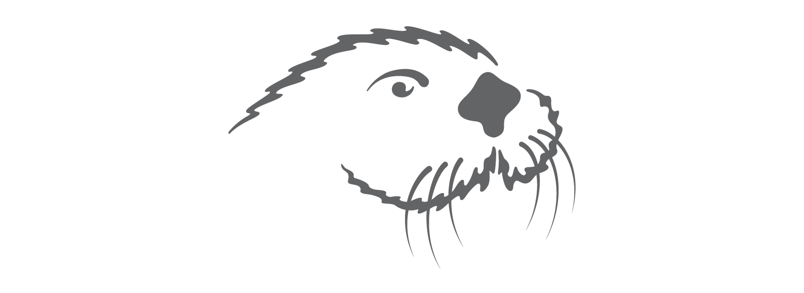 Classic Otter Spirit Mark in Grey