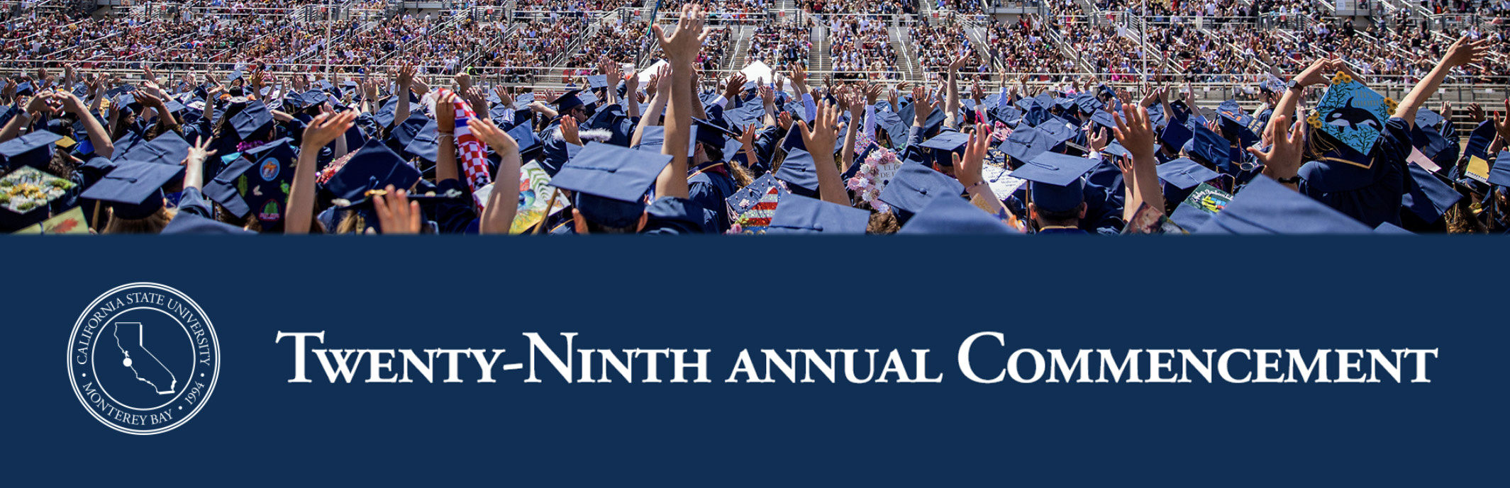 Commencement Header, Twenty-Ninth annual