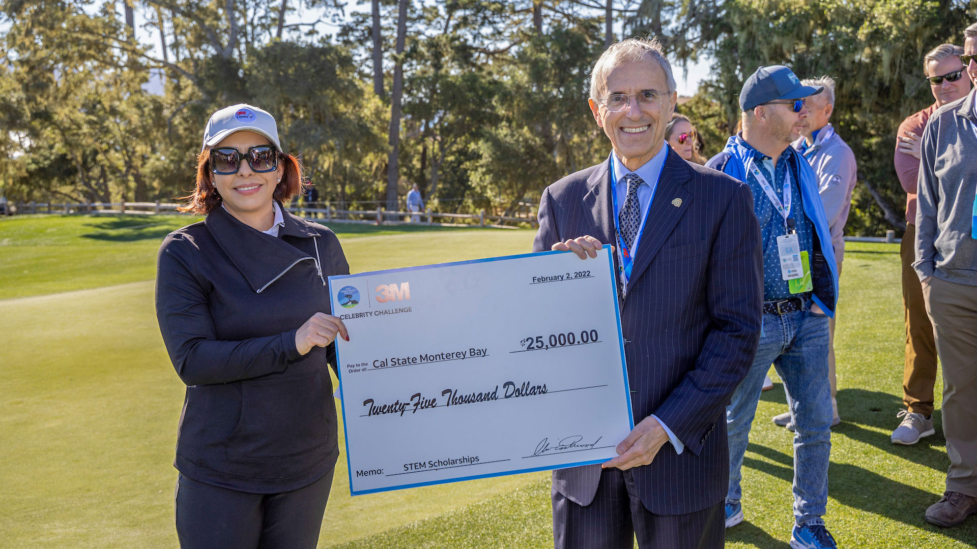 3M STEM donation at AT&T Pro-Am