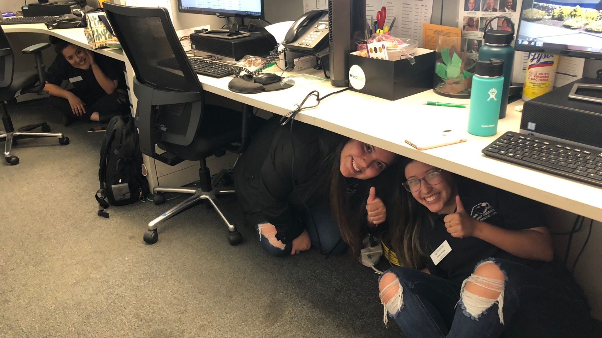 The Great Shakeout earthquake drill happens 1015 a.m. on Oct. 20