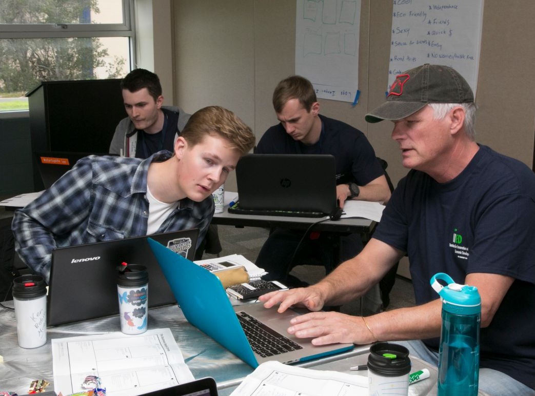 A team participates in Startup Weekend at CSUMB