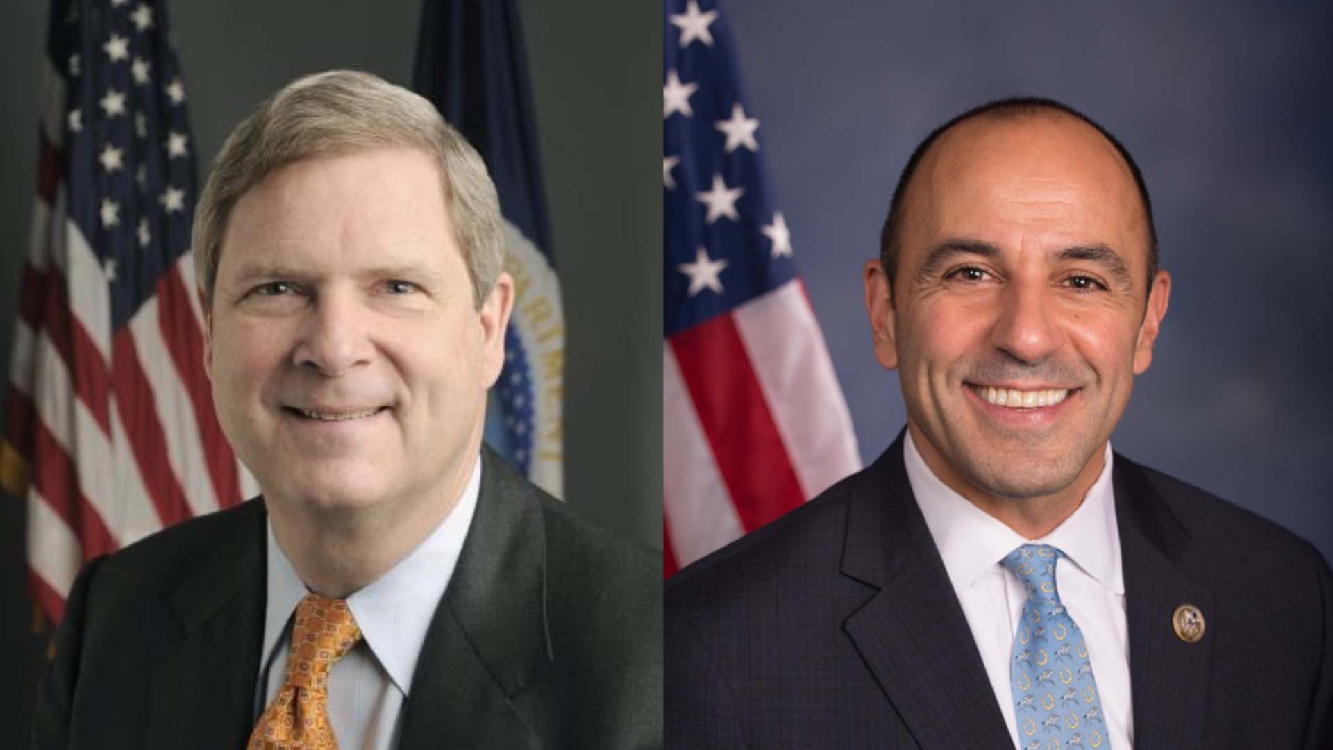 Tom Vilsack and Jimmy Panetta