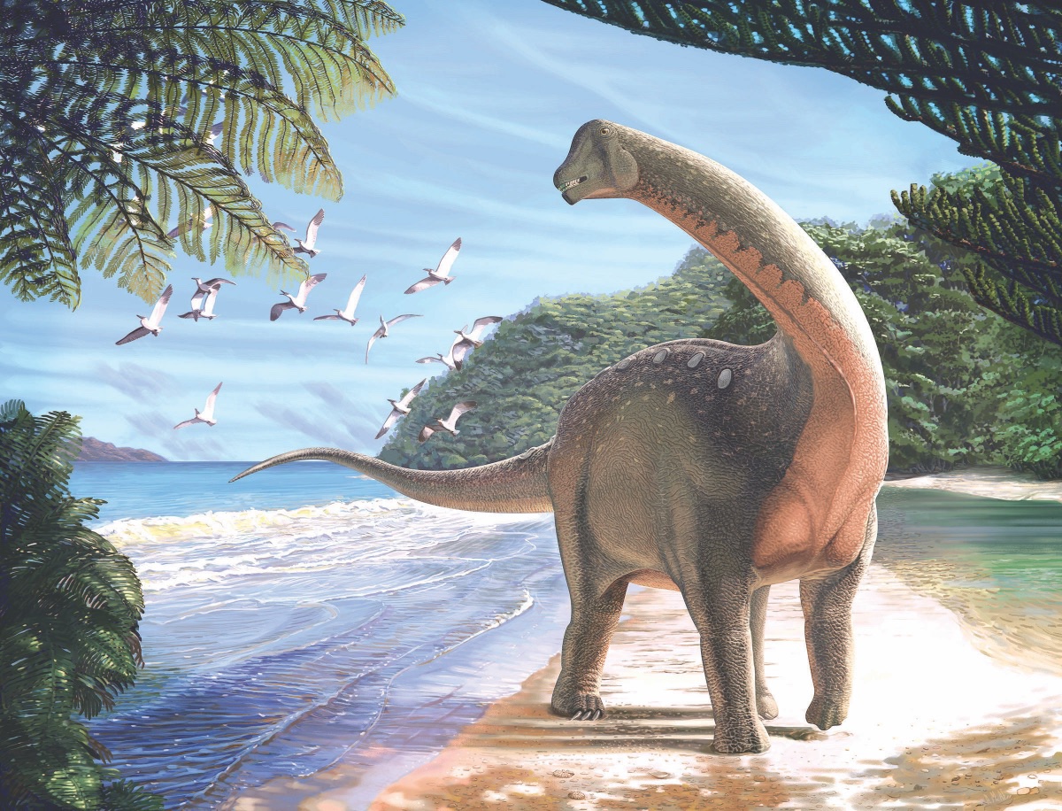 McAfee’s image of a dinosaur