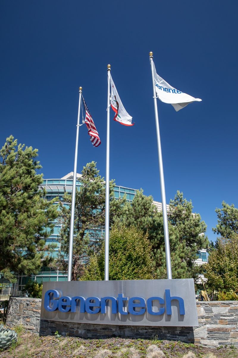 Genentech’s South Bay Area headquarters
