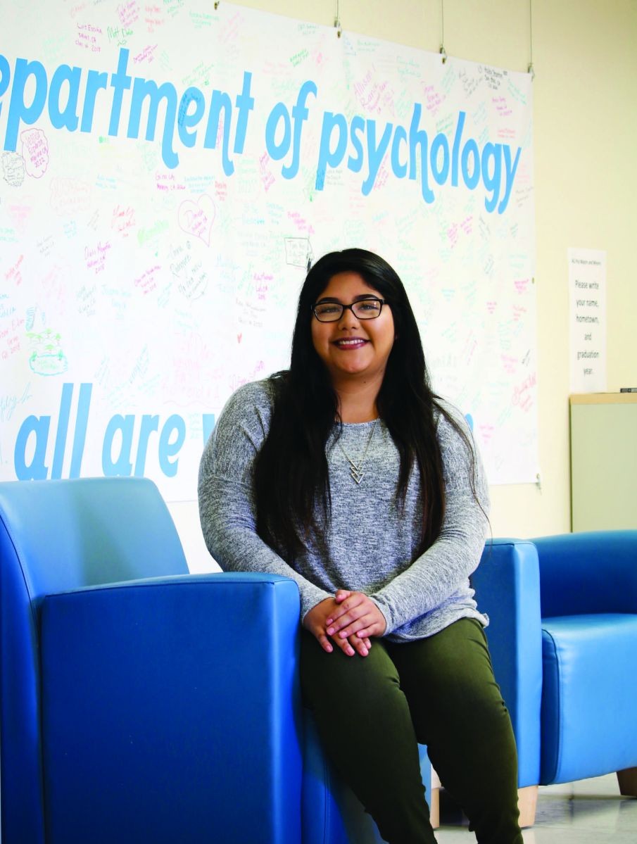 Selena Velasquez hopes to inspire underrepresented students to pursue doctoral studies.