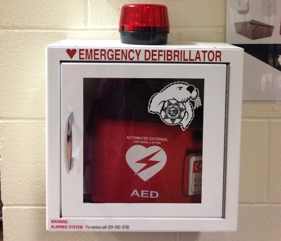 AED's are within walking distance of any location on campus.