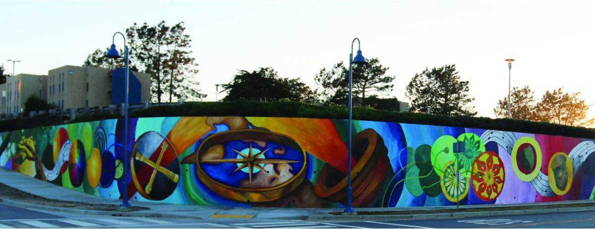 The Vision Mural along Inter-Garrison Road