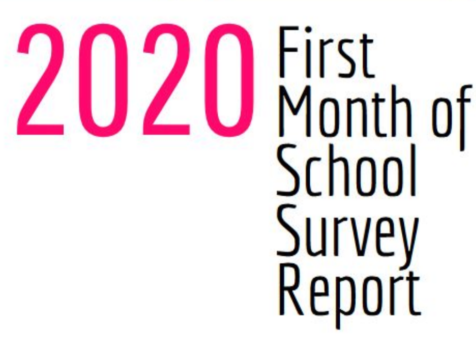 2020 First Month of School Survey Report