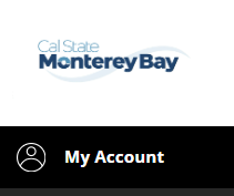 My Account location in Cashnet