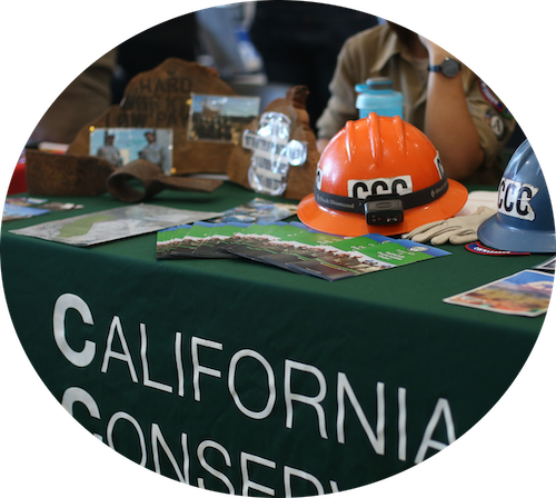 California Conservation tabling at the career fair