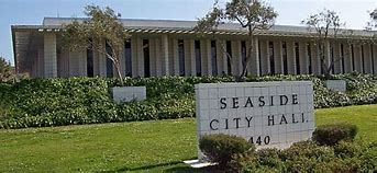 Sign for City Hall City of Seaside