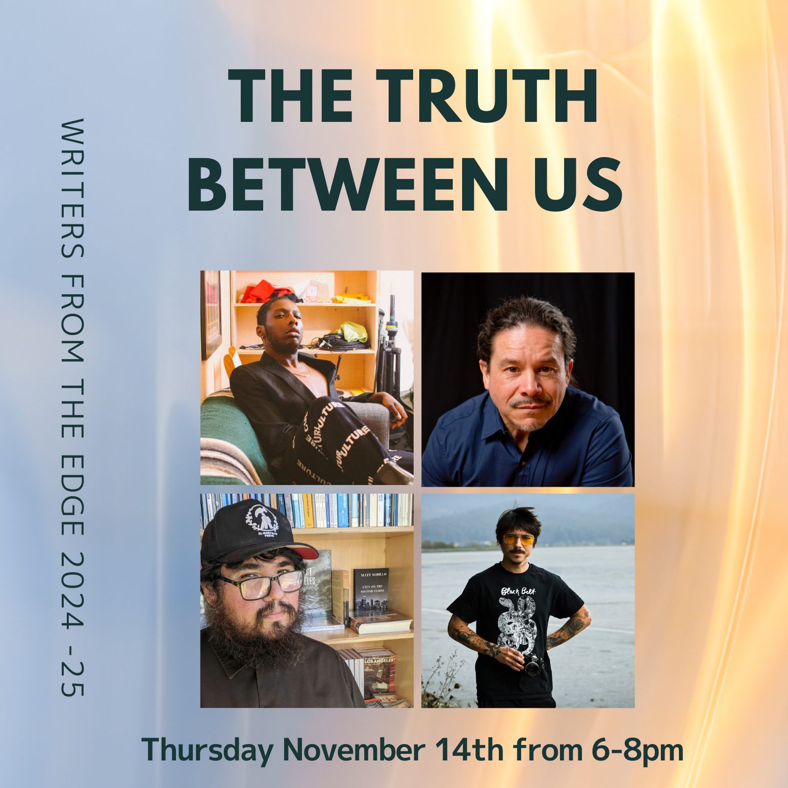 The Truth Between Us showing 4 poets