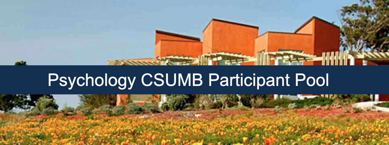 Psychology CSUMB Participant Pool