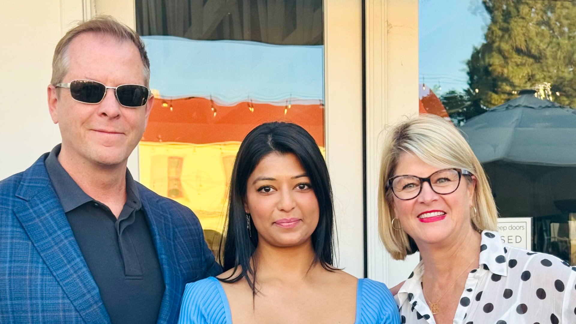 Rob O'Keefe, Prachi Sharma, Paige Viren at 2024 CalTravel Summit