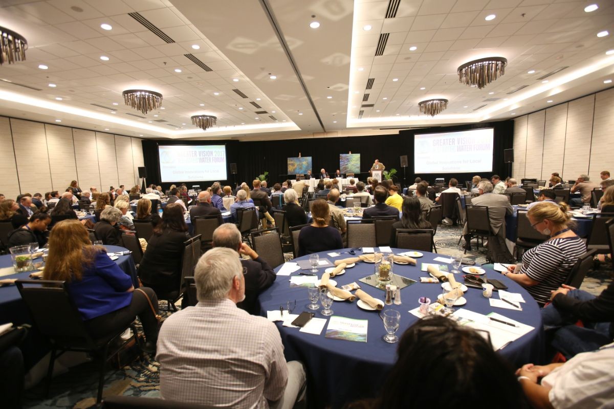 Photo of audience at the Water Forum