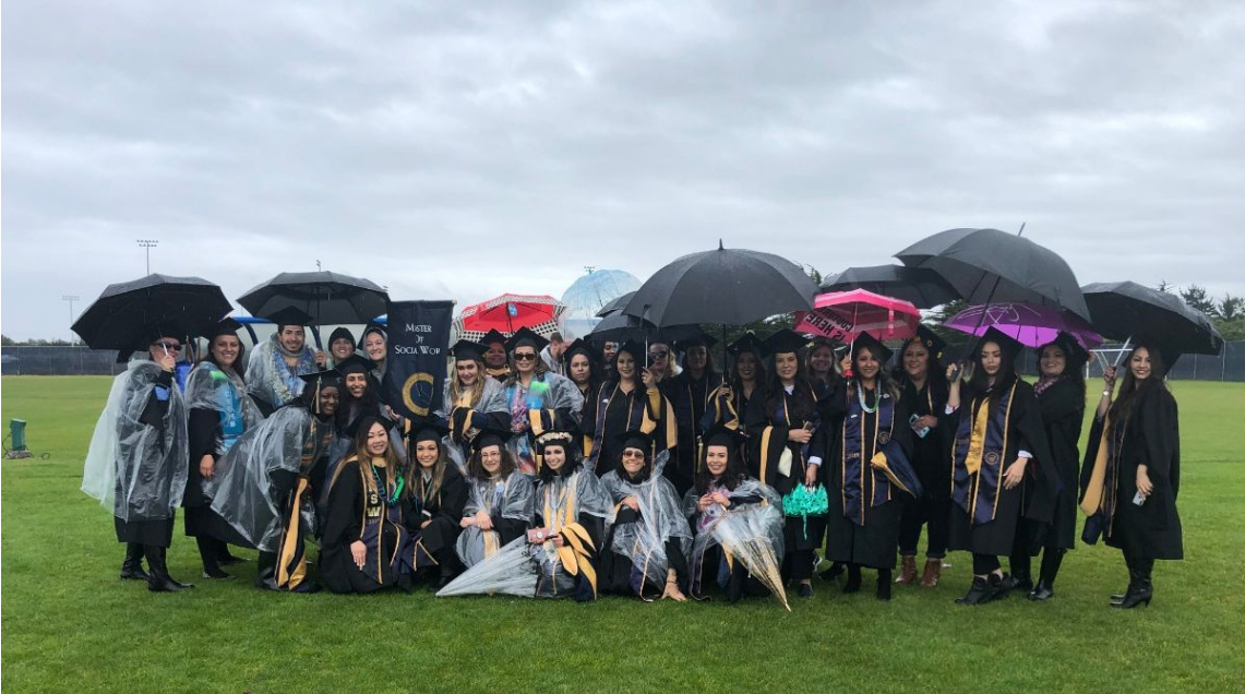 Rainy Day MSW Graduates