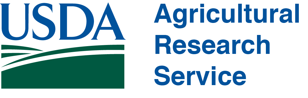 The logo of the US Department of Agriculture: Agricultural Research Service office
