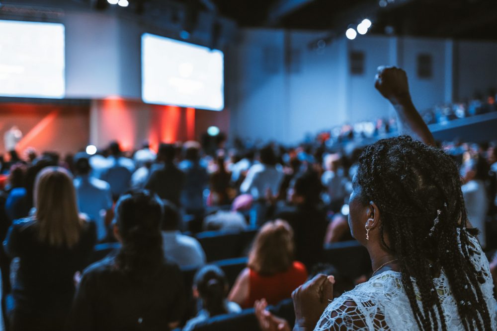 Conference stock photo