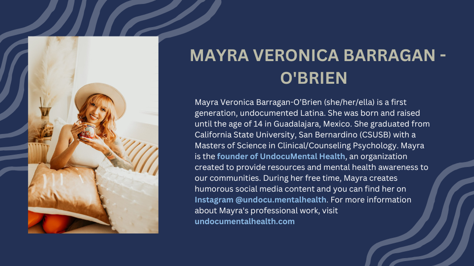 Keynote Speaker- Mayra Veronica Barragan-O’Brien