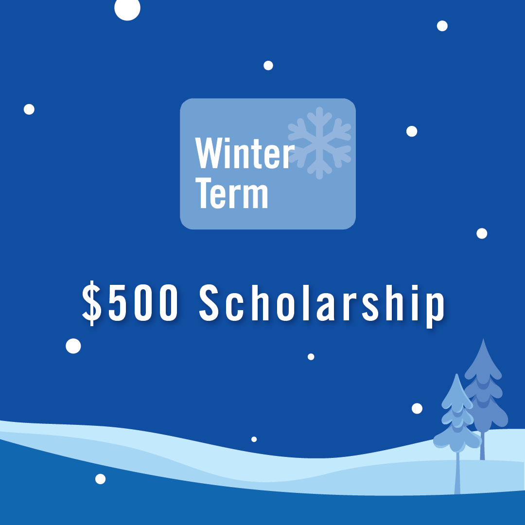 Winter at CSUMB, $500 scholarship