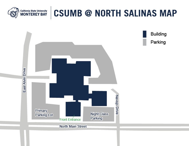 CSUMB @ North Salinas Map