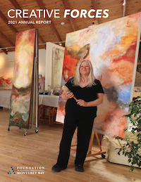 Patricia Qualls in her Carmel Valley studio